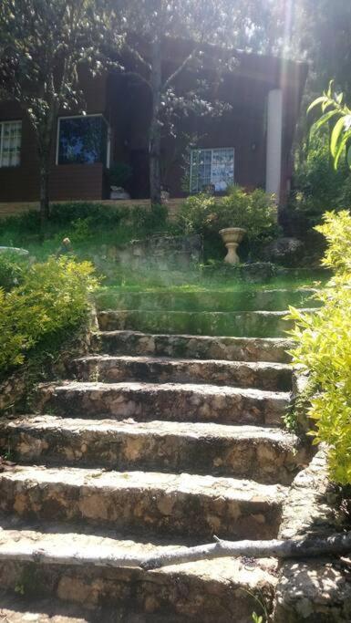 El Pacifico Cabana Con Banera Y Chimeneas En Puesta De Sol מראה חיצוני תמונה
