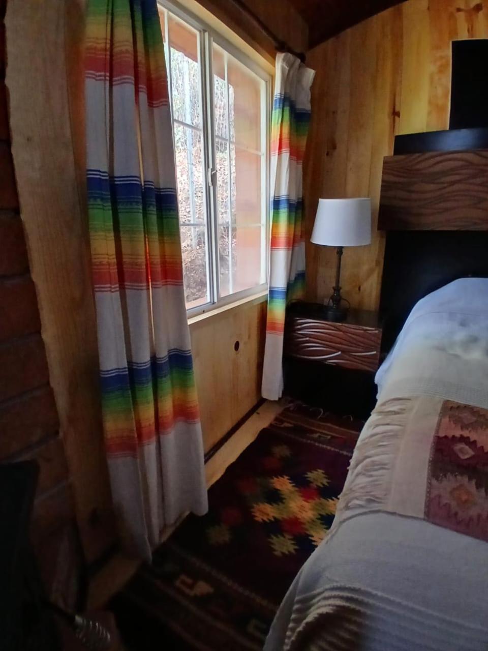 El Pacifico Cabana Con Banera Y Chimeneas En Puesta De Sol מראה חיצוני תמונה