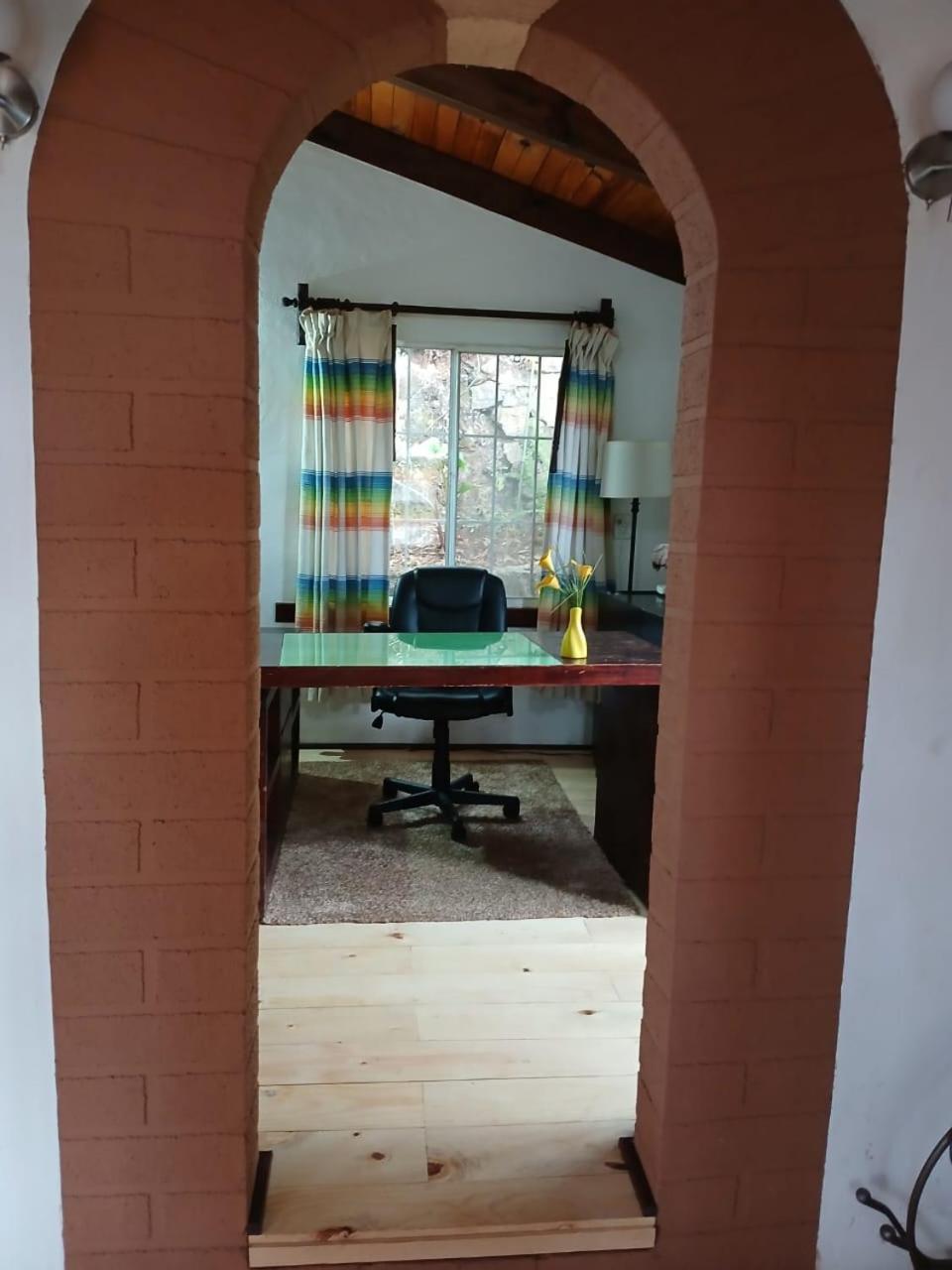 El Pacifico Cabana Con Banera Y Chimeneas En Puesta De Sol מראה חיצוני תמונה