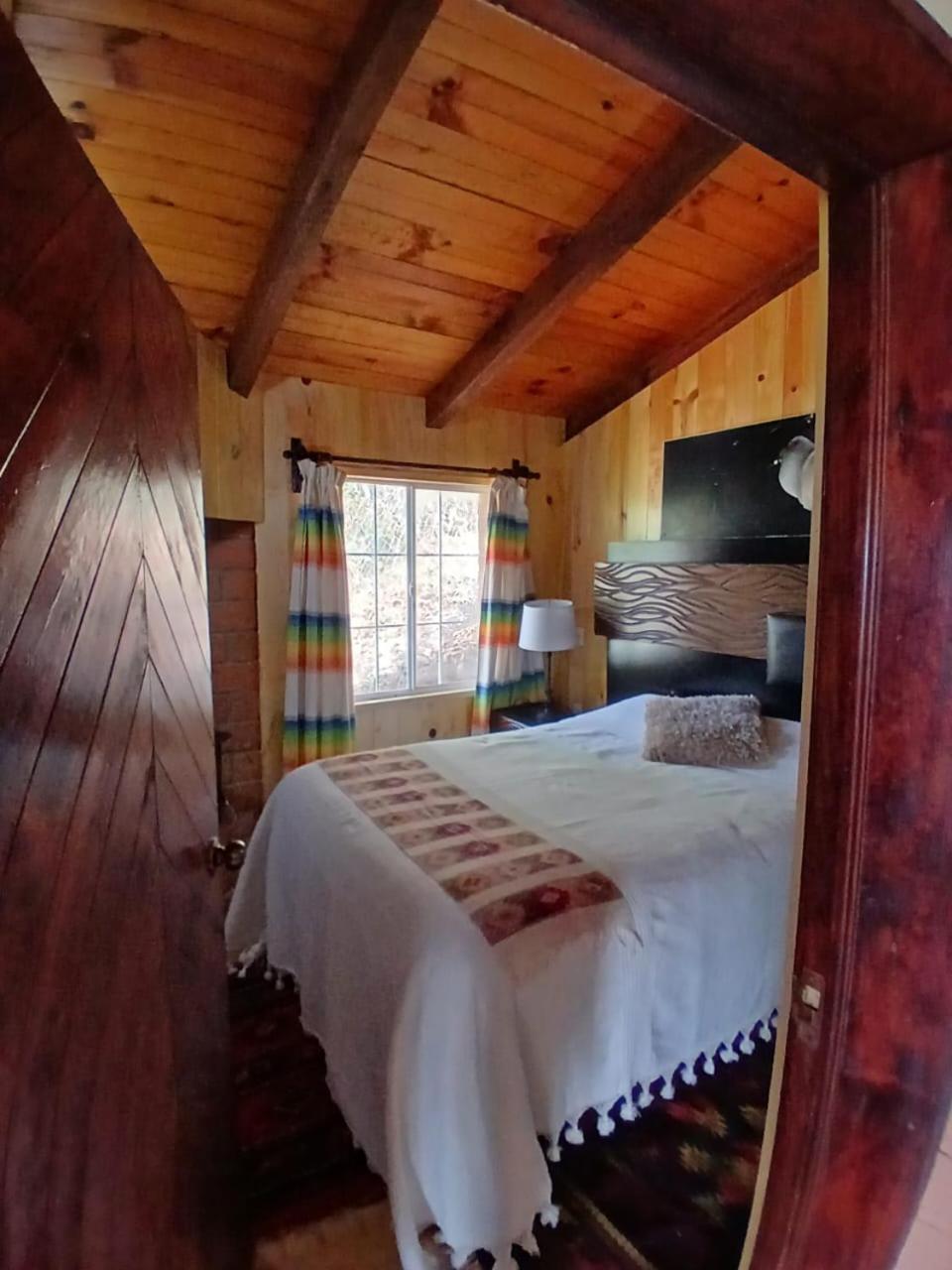 El Pacifico Cabana Con Banera Y Chimeneas En Puesta De Sol מראה חיצוני תמונה
